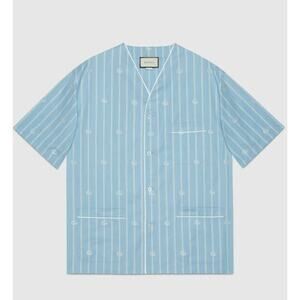 NWT Gucci GG stripe shirt size 52